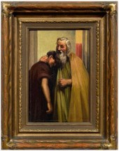Painting attributed to Gustav