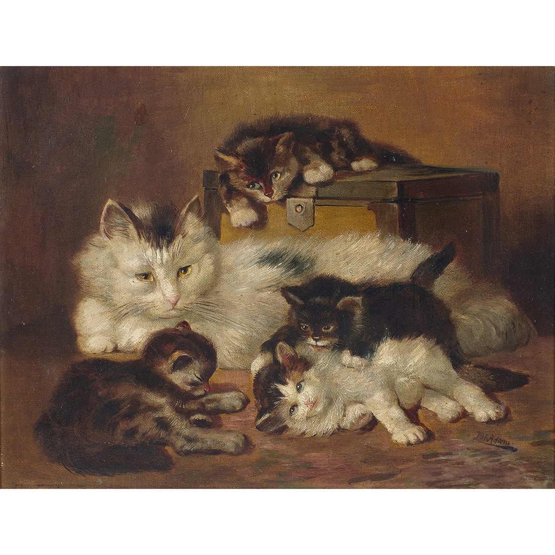 PAINTING, ATTRIBUTED TO JULIUS I