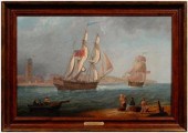 Painting attributed William Hu