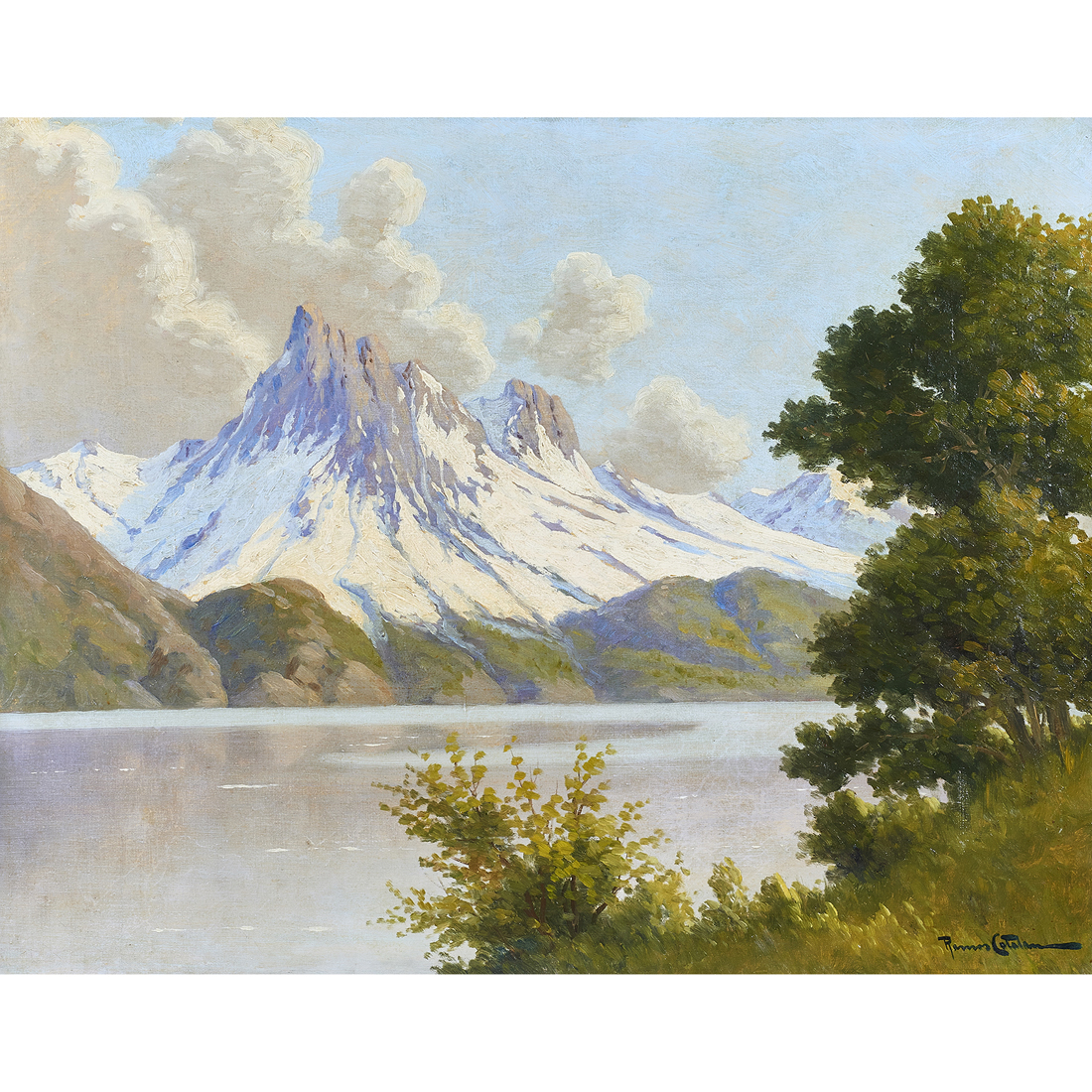 PAINTING, BENITO RAMOS CATALAN