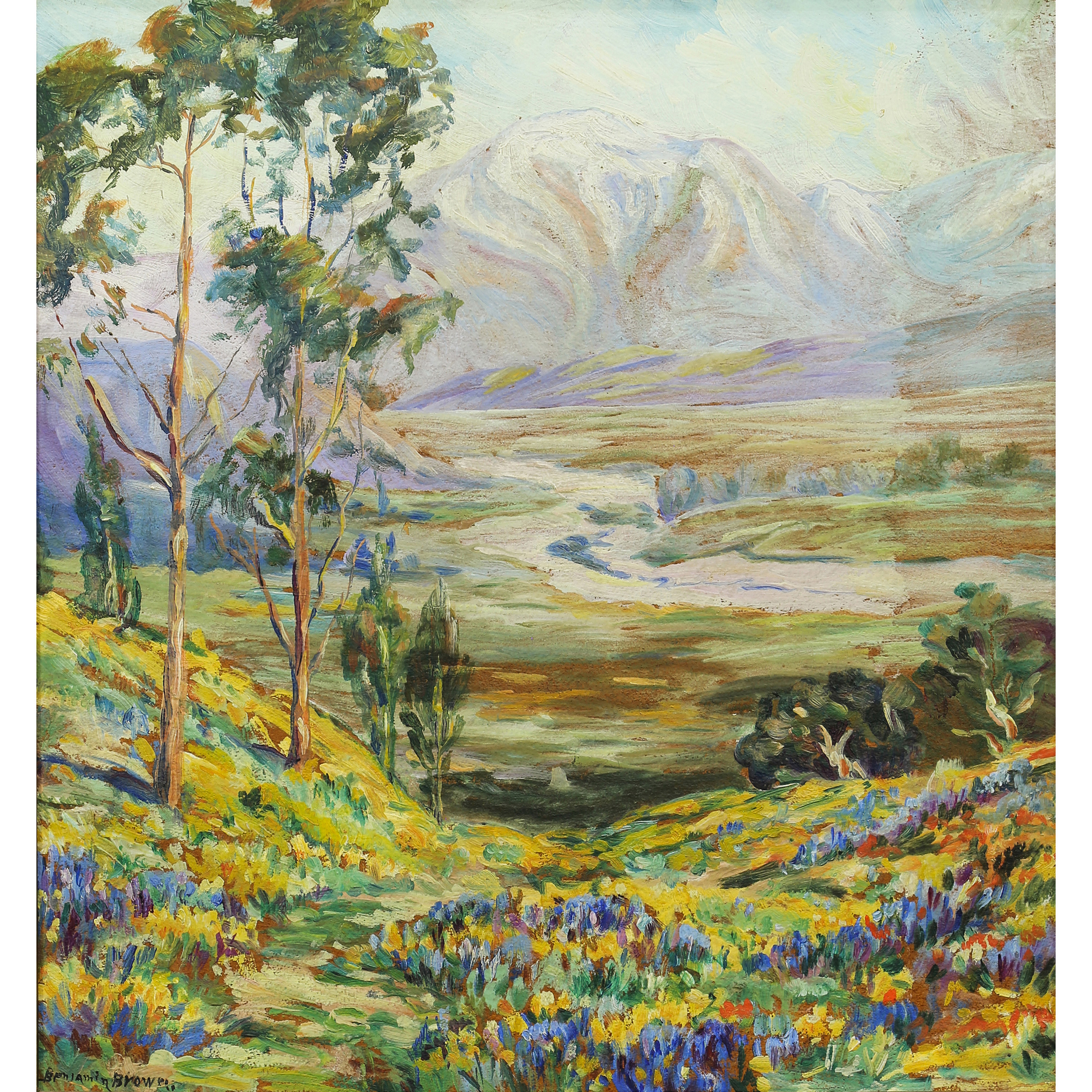 PAINTING, BENJAMIN CHAMBERS BROWN