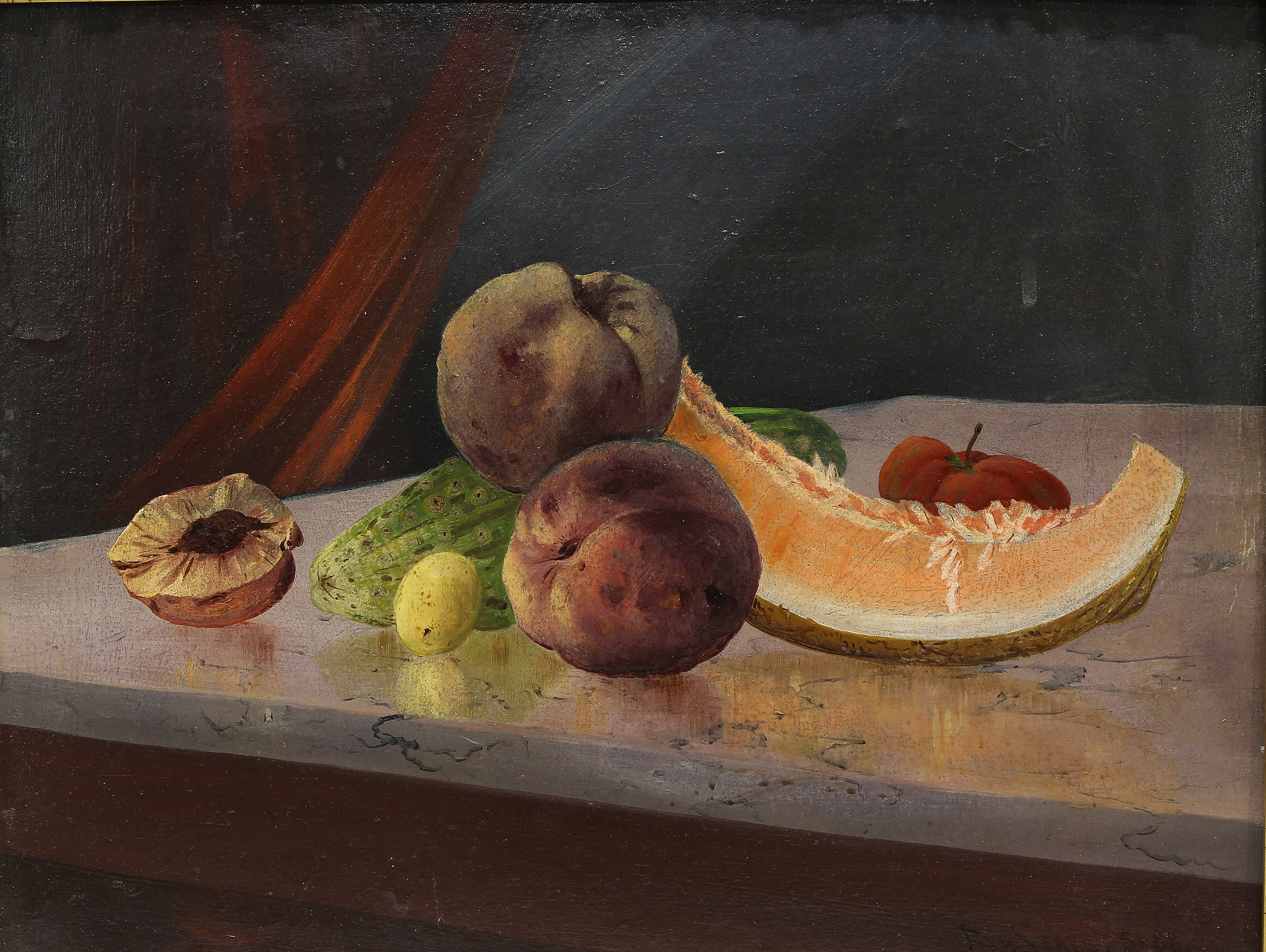 PAINTING, BENJAMIN SEARS Benjamin