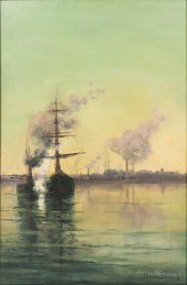 PAINTING, BERTHA STRINGER LEE