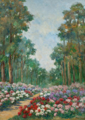 PAINTING, BERTHA STRINGER LEE<