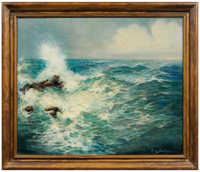 Painting by H. von Boutoma,
