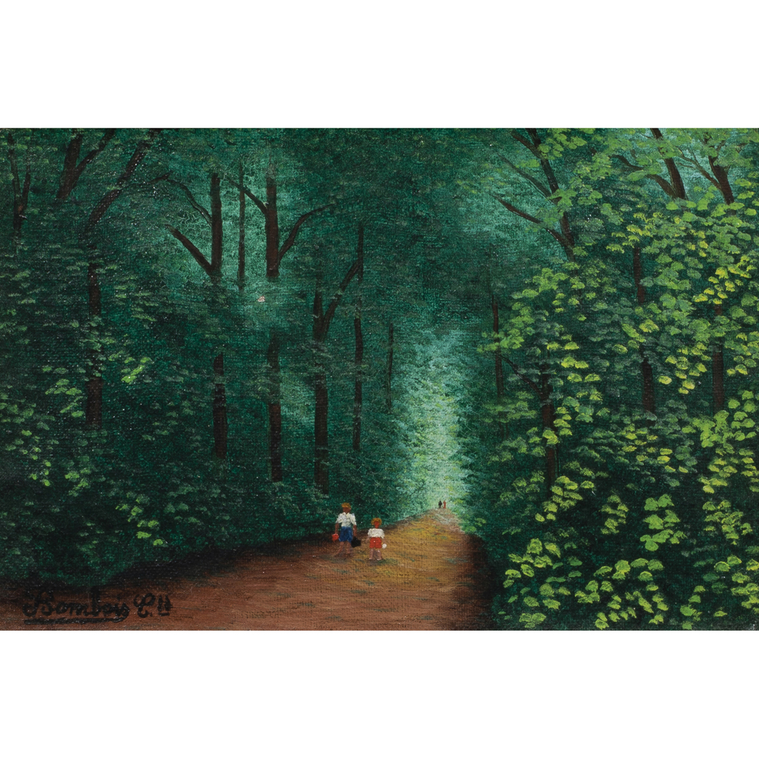PAINTING, CAMILLE BOMBOIS Camille