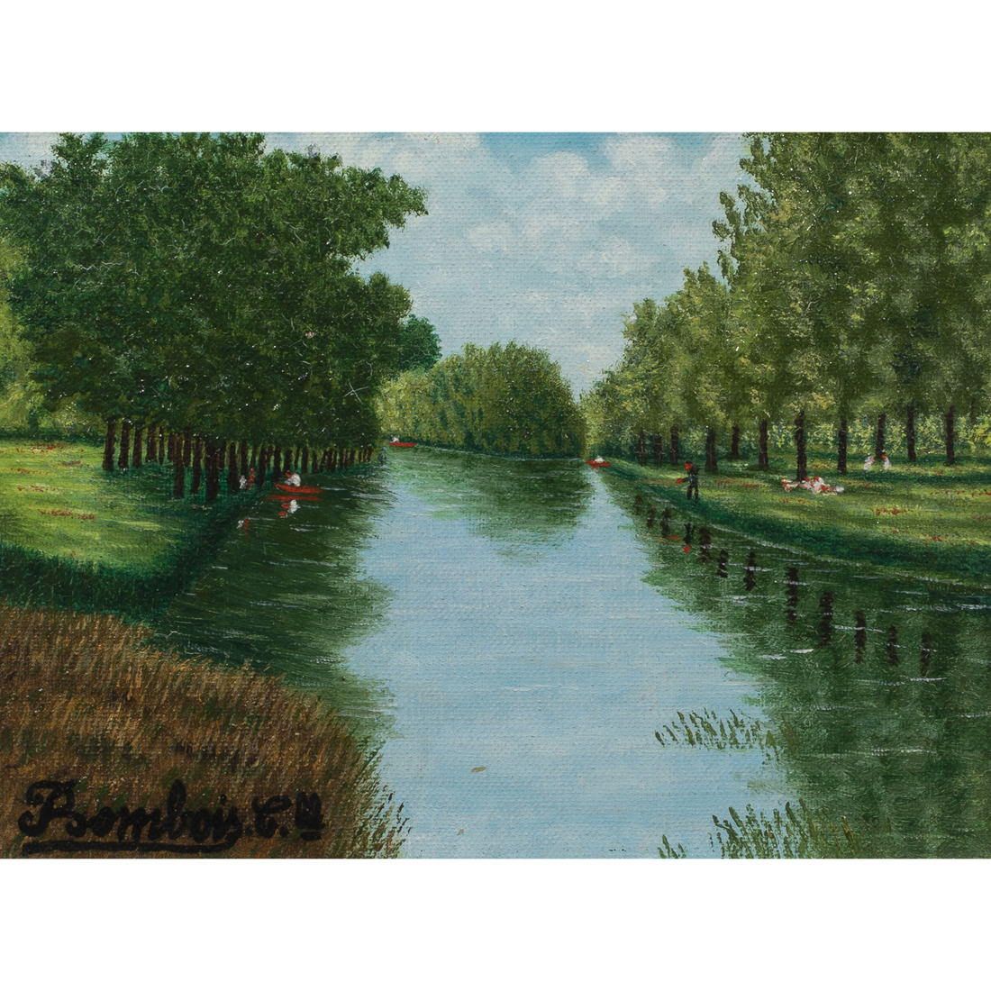 PAINTING, CAMILLE BOMBOIS Camille