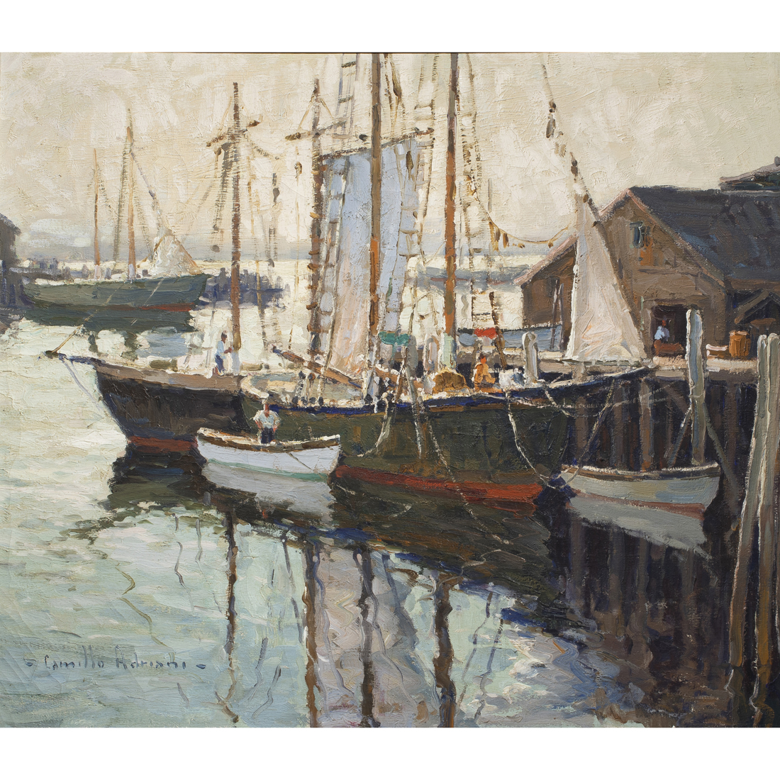PAINTING, CAMILLO ADRIANI Camillo