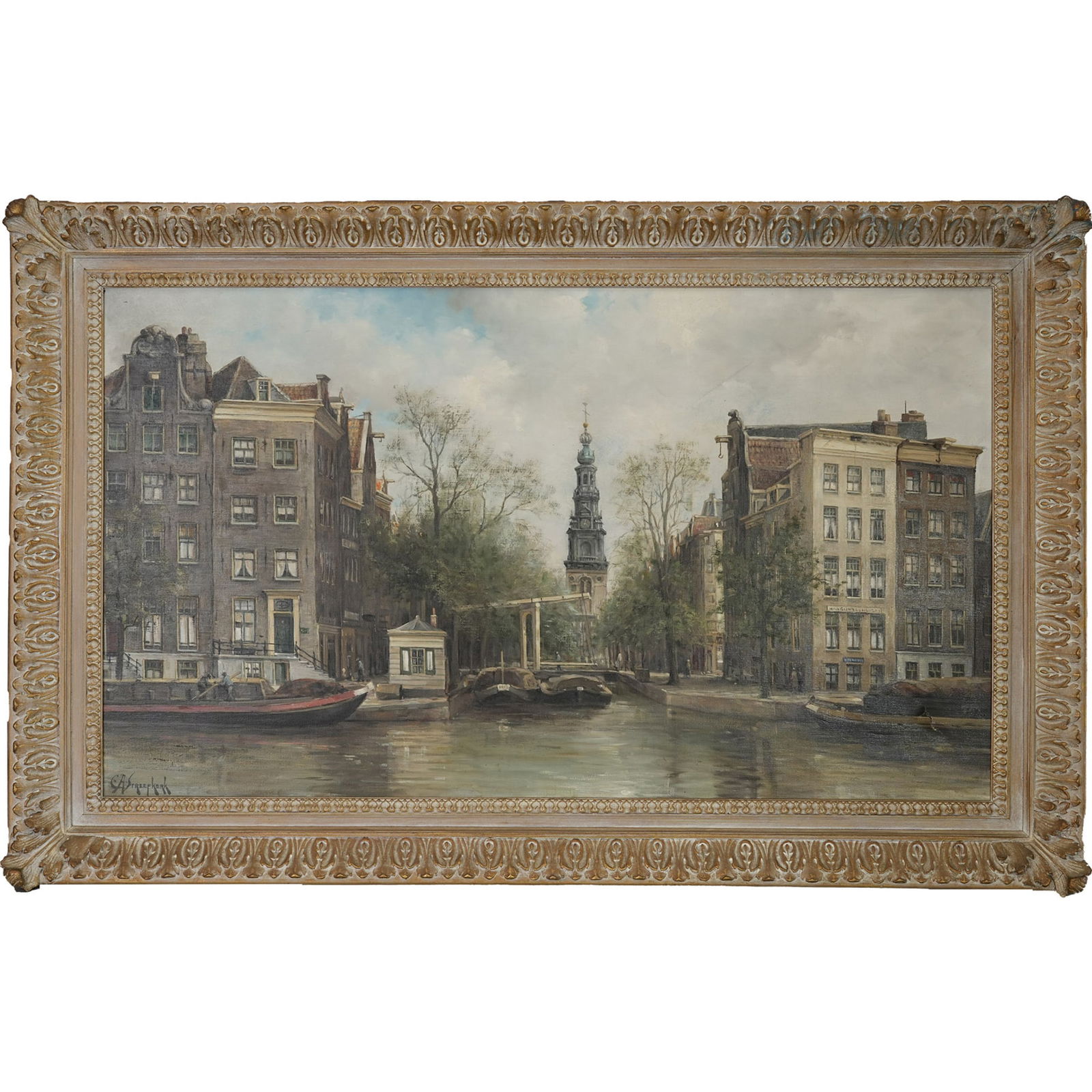 PAINTING, CARL AUGUST STREEFKERK