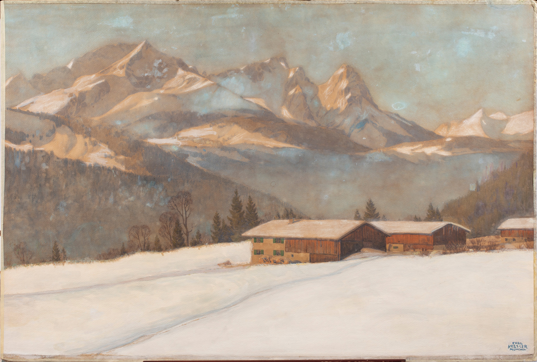 PAINTING, CARL KESSLER Carl Kessler