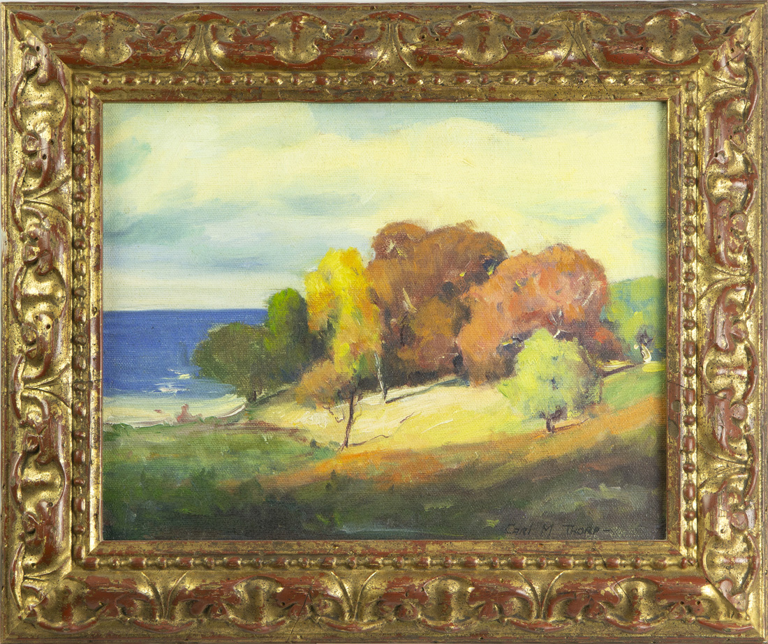 PAINTING, CARL THORP Carl M.