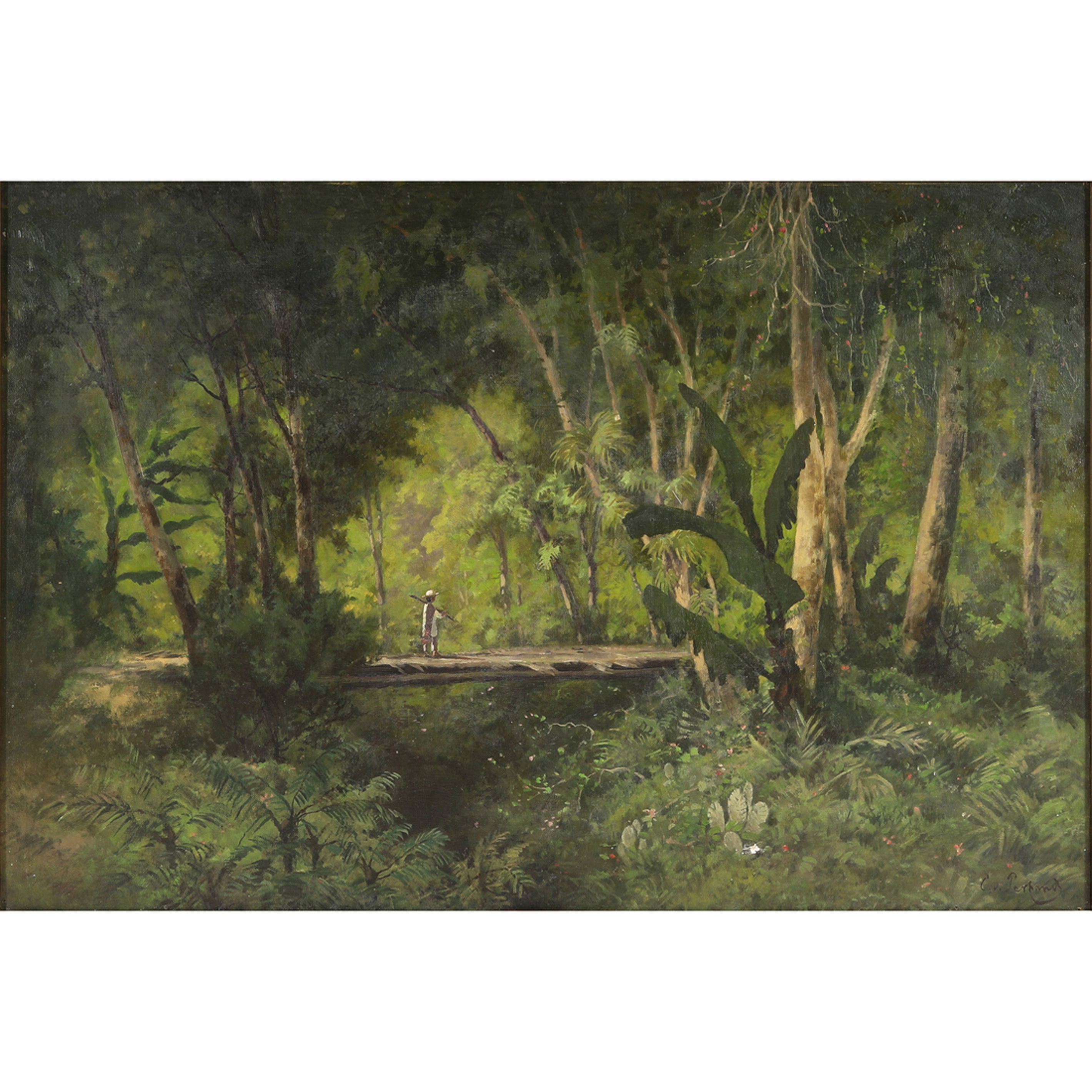 PAINTING, CARL VON PERBANDT Carl