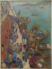 PAINTING, CARL W. BRANDIEN Car