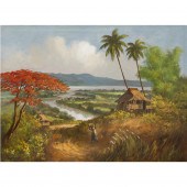 PAINTING, CESAR AMORSOLO Cesar