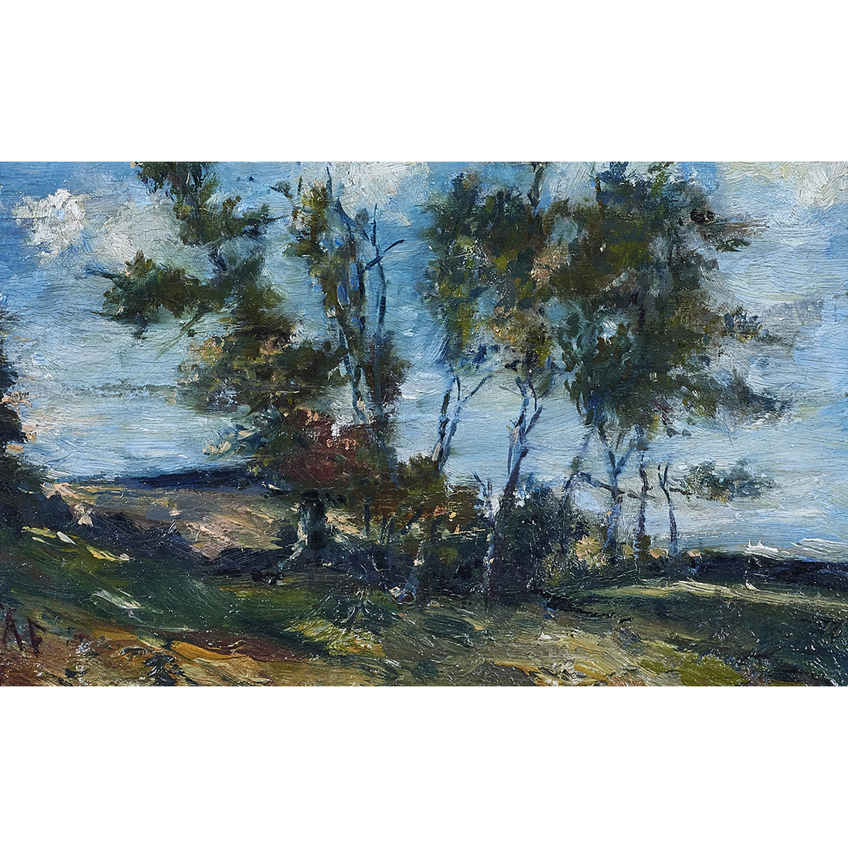 PAINTING, CHARLES ARTHUR FRIES