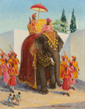 PAINTING, CHARLES BASKERVILLE<