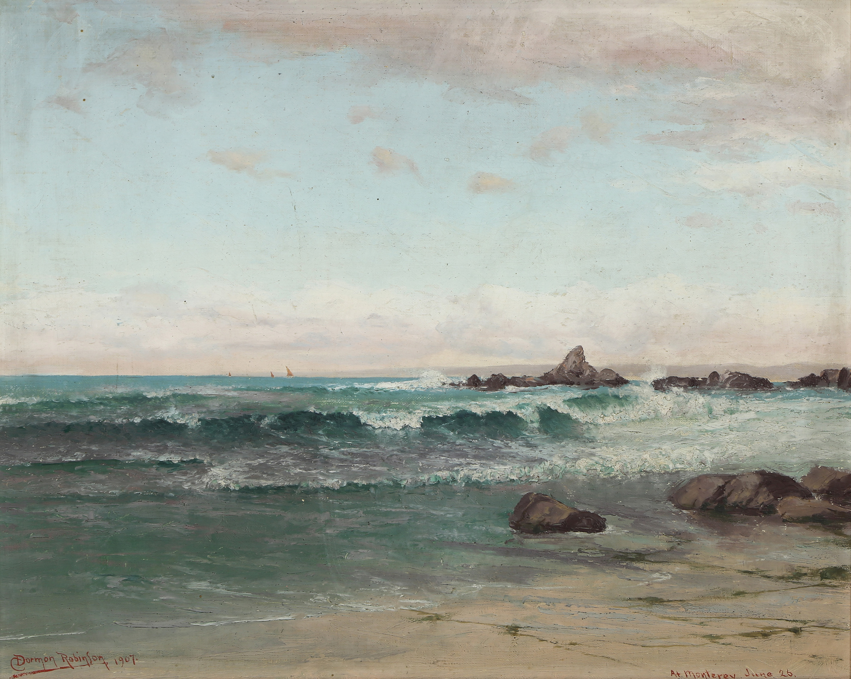 PAINTING, CHARLES DORMAN ROBINSON