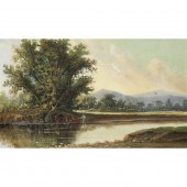 PAINTING, CHARLES DYER SHED Ch