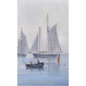 PAINTING, CHARLES DYER SHED Ch