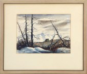 PAINTING, CHARLES F. KECK Char