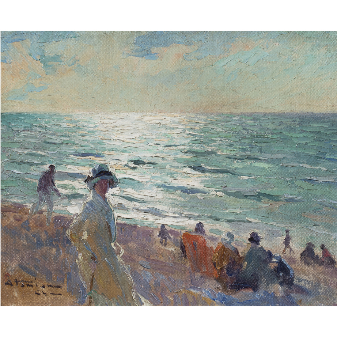 PAINTING, CHARLES GARABED ATAMIAN