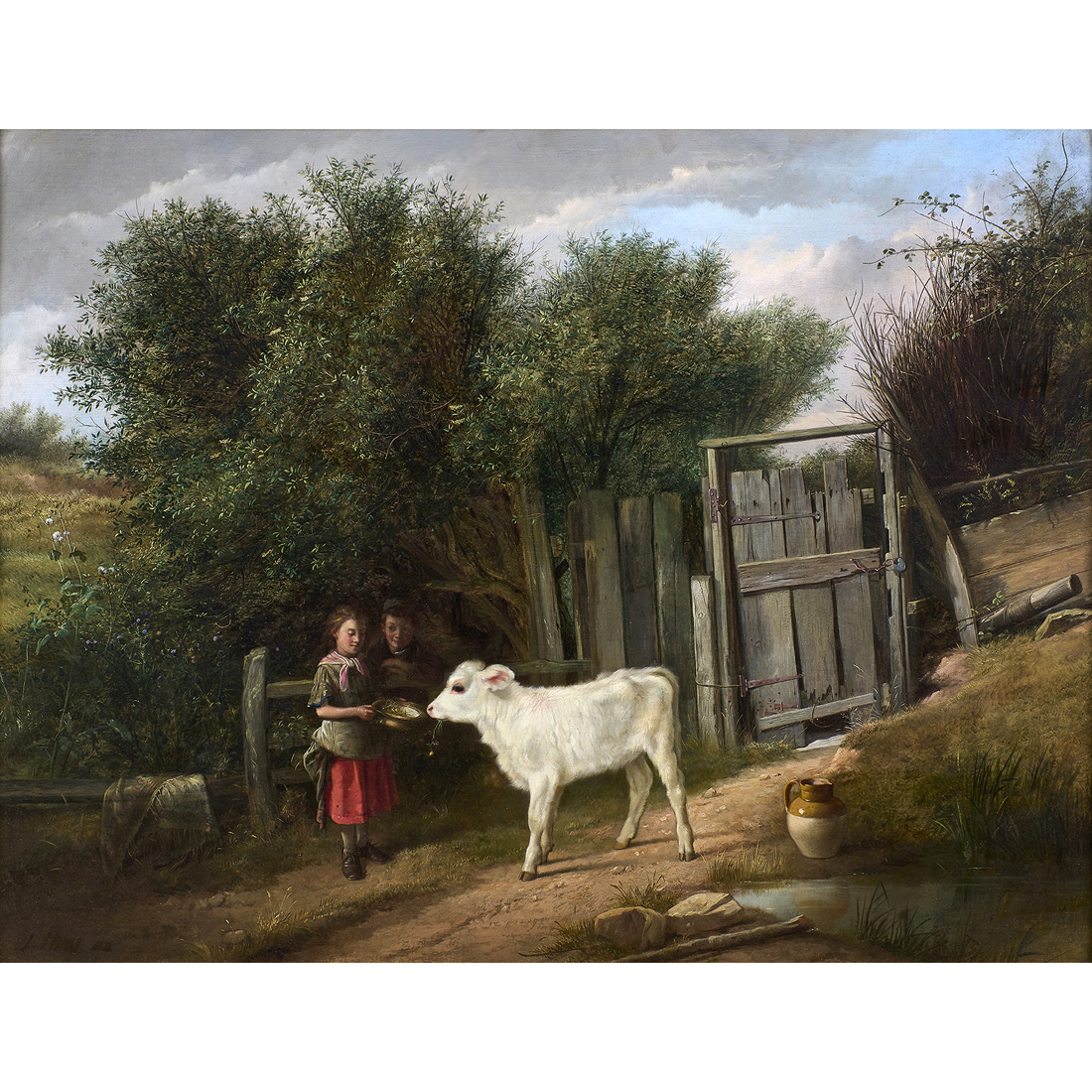 PAINTING, CHARLES HUNT JR.