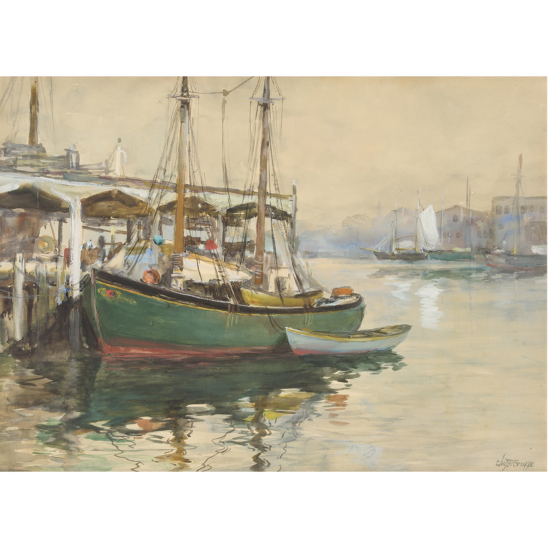 PAINTING, CHARLES PAUL GRUPPE