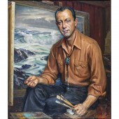 PAINTING, CHRISTIAN VON SCHNEI