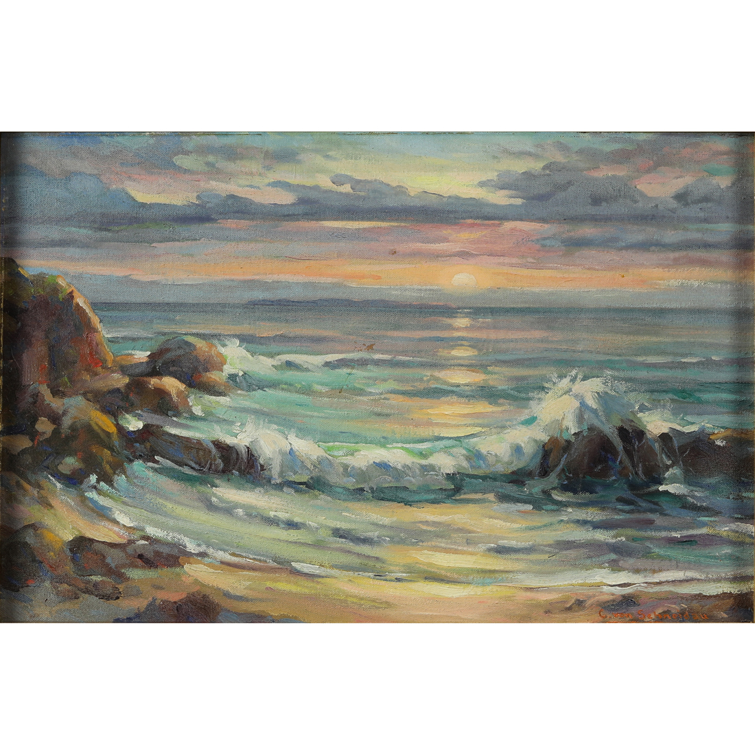 PAINTING, CHRISTIAN VON SCHNEIDAU