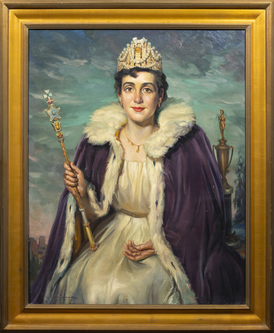 PAINTING, CHRISTIAN VON SCHNEIDAU