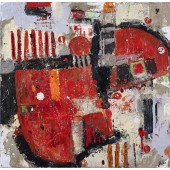 PAINTING, CHRISTINE GOETTI Chr