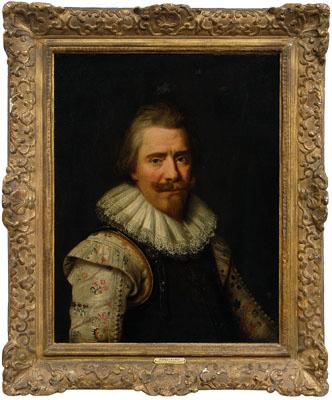 Painting, circle of Moreelse,