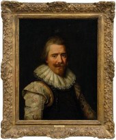 Painting, circle of Moreelse,