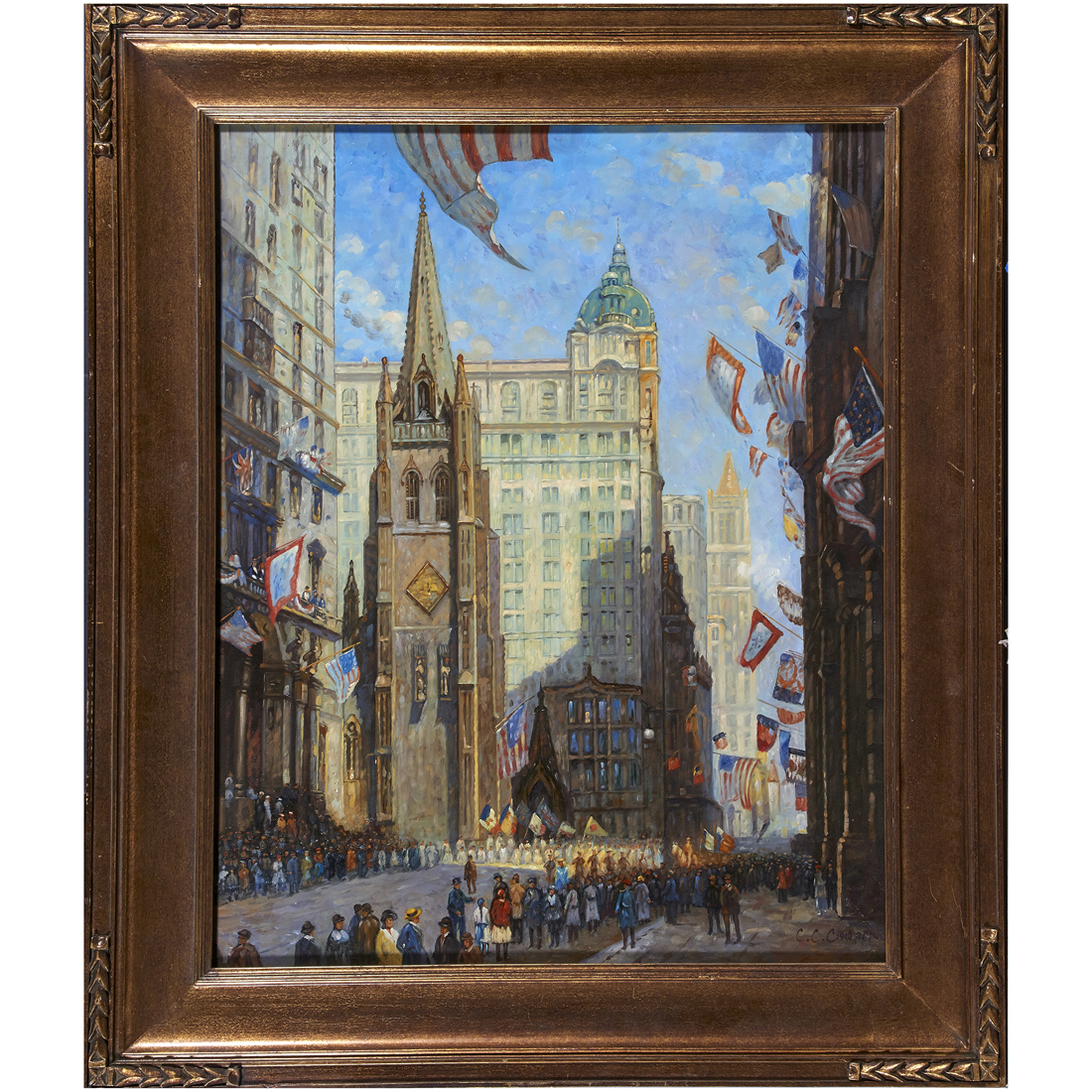 PAINTING, CLAUDE CAHILL COOPER