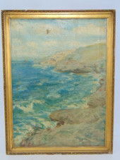 PAINTING COASTAL SCENE WITH BA