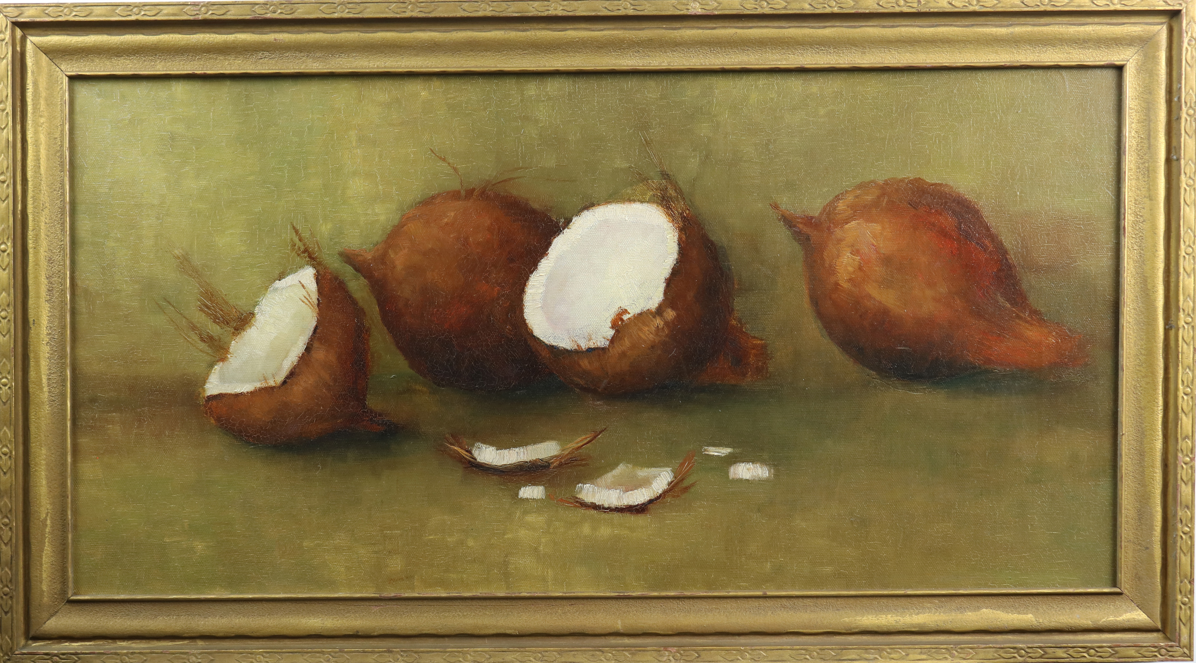 PAINTING, COCONUTS American