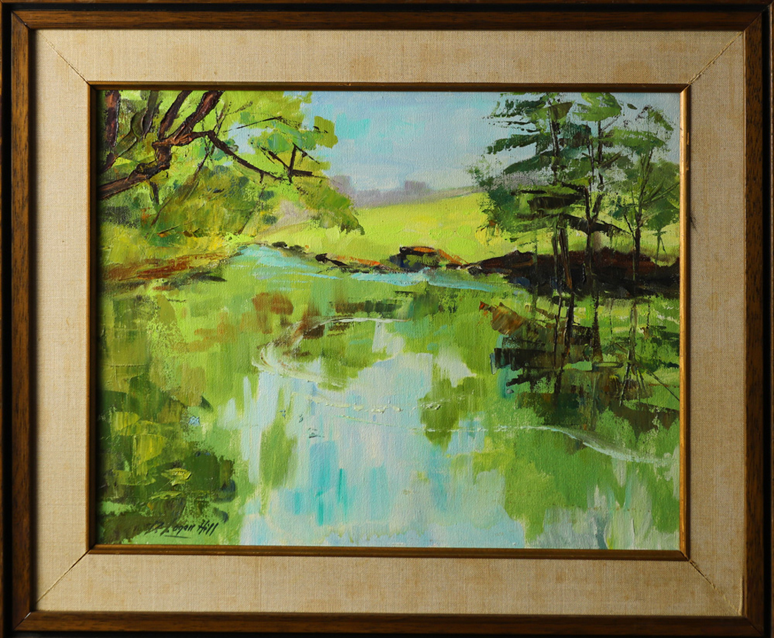 PAINTING, DALE LOGAN HILL Dale