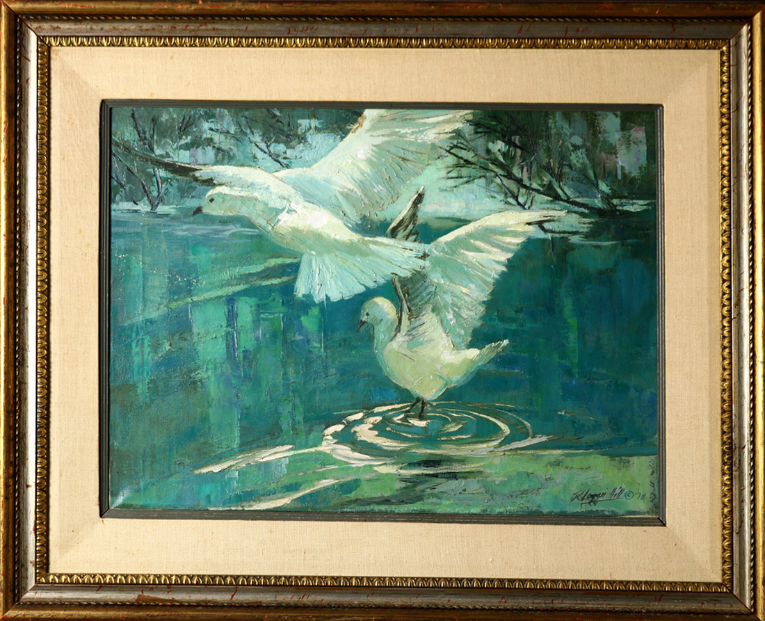 PAINTING, DALE LOGAN HILL Dale