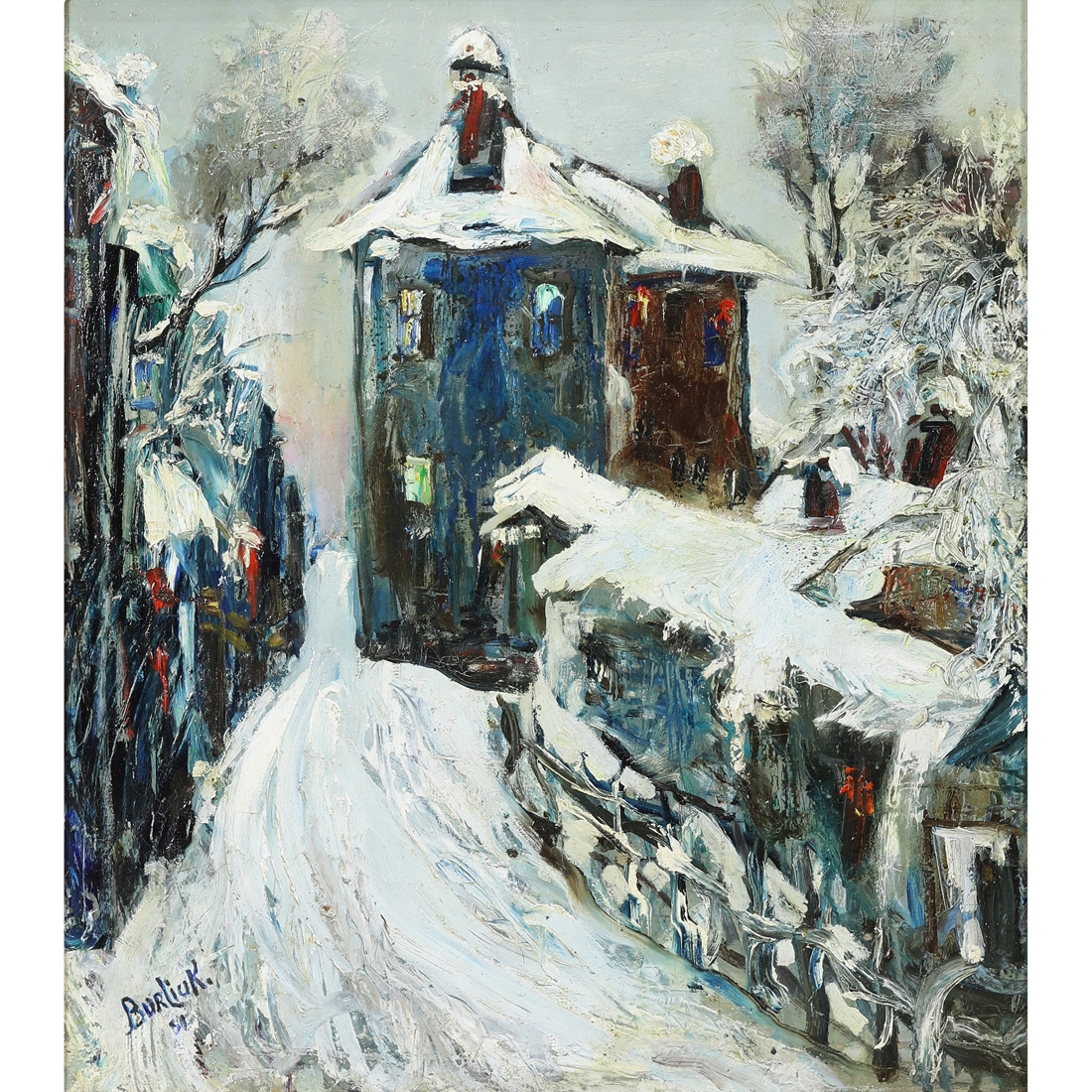 PAINTING, DAVID BURLIUK David