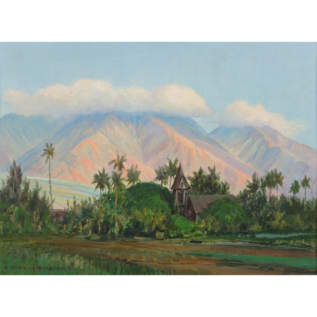 PAINTING, DAVID HOWARD HITCHCOCK