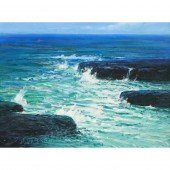 PAINTING, DAVID HOWARD HITCHCO