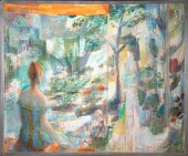 PAINTING, DAVID MERKEL LANDIS