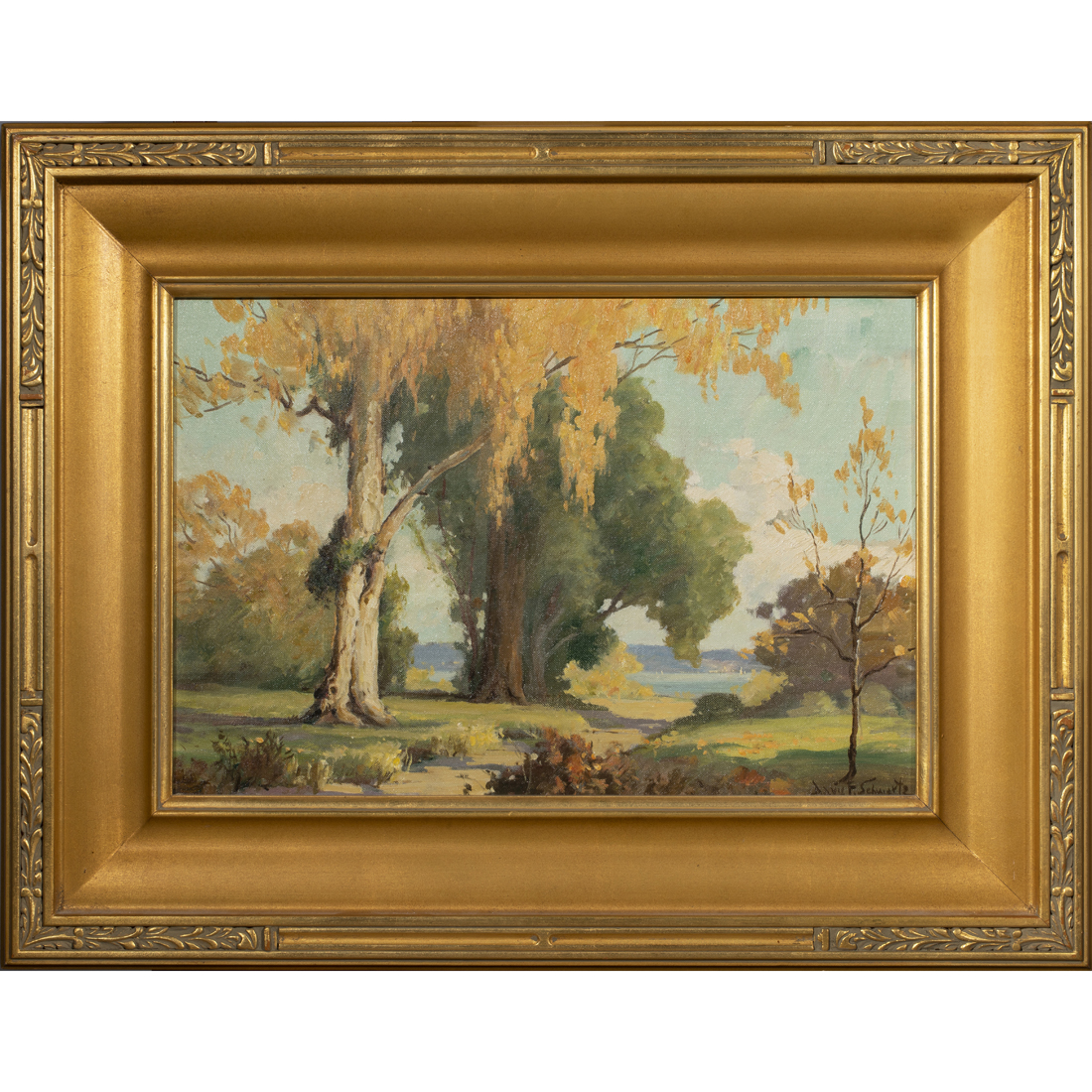 PAINTING, DAVIS SCHWARTZ Davis