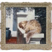 PAINTING, DENES DE HOLESCH Den