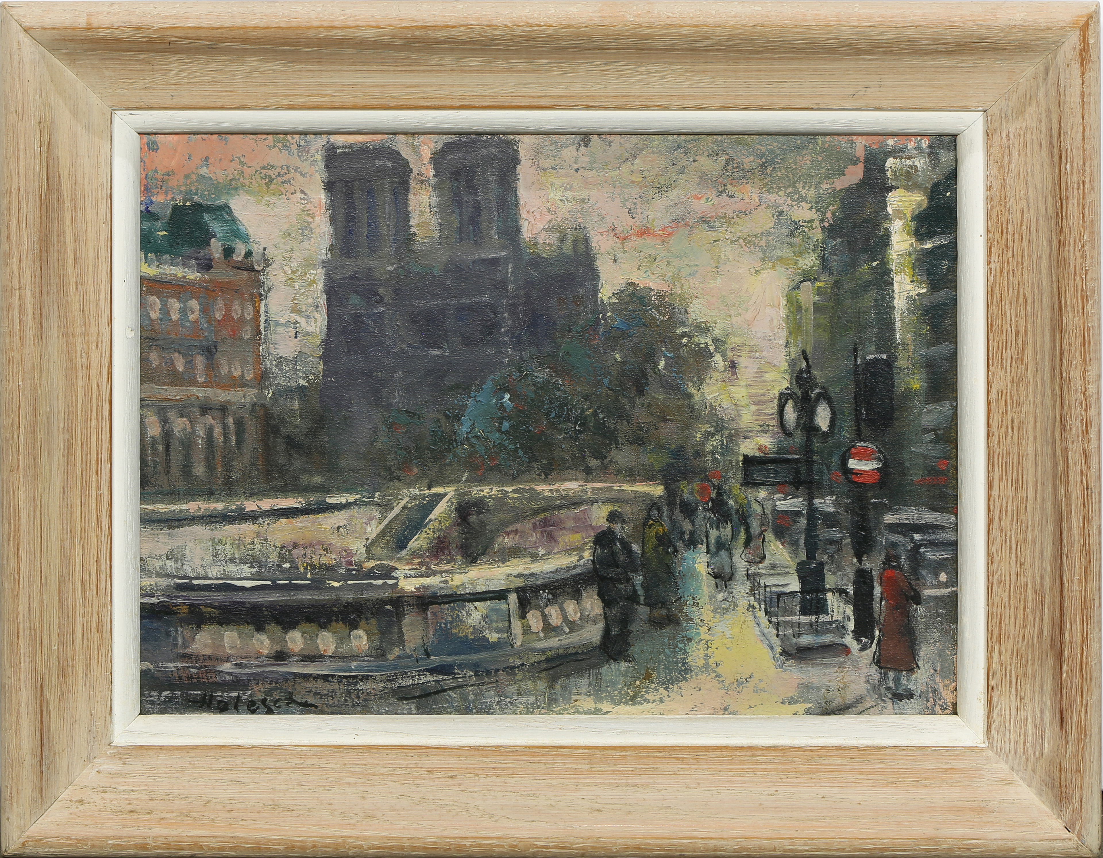 PAINTING, DENES DE HOLESCH Denes De