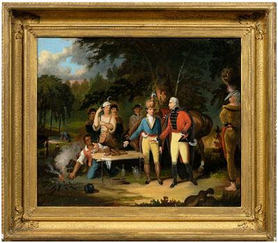 Painting depicting General