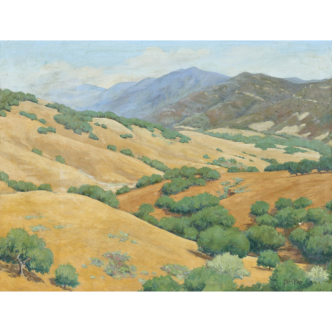 PAINTING, DONALD H. FRY Donald H.