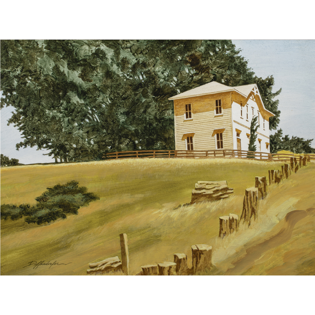 PAINTING, ED DIFFENDERFER Ed