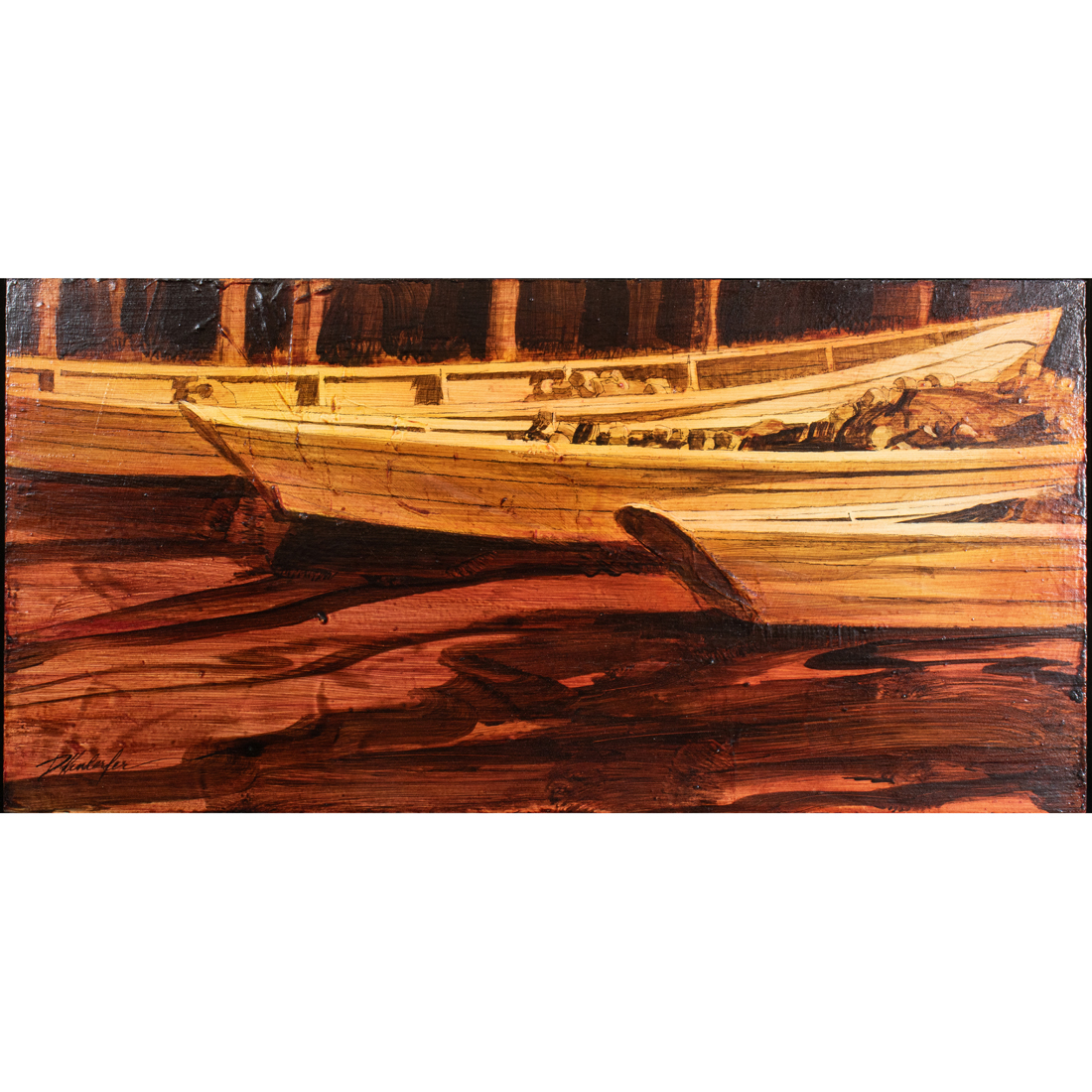 PAINTING, ED DIFFENDERFER Ed