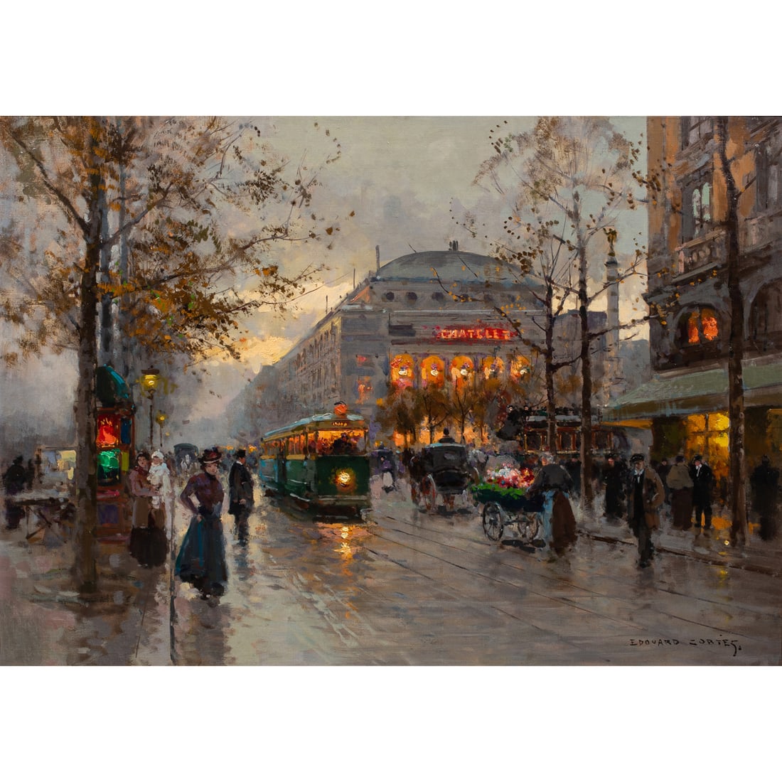 PAINTING, EDOUARD LEON